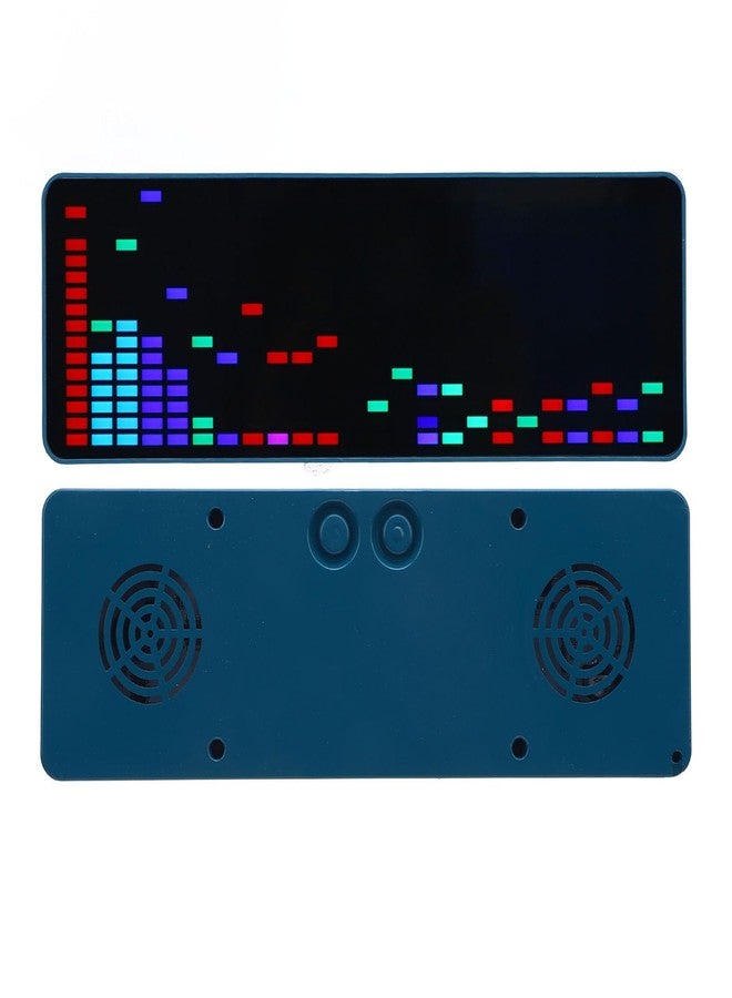 ZIZEV 384 RGB LEDs Music Spectrum Display, 20 Dynamic Effects, USB Powered, Voice Sensor, Clock & Alarm,Colorful Spectrum Display with Breathing Mode for Game Room, Car, Purplelily - Image 1